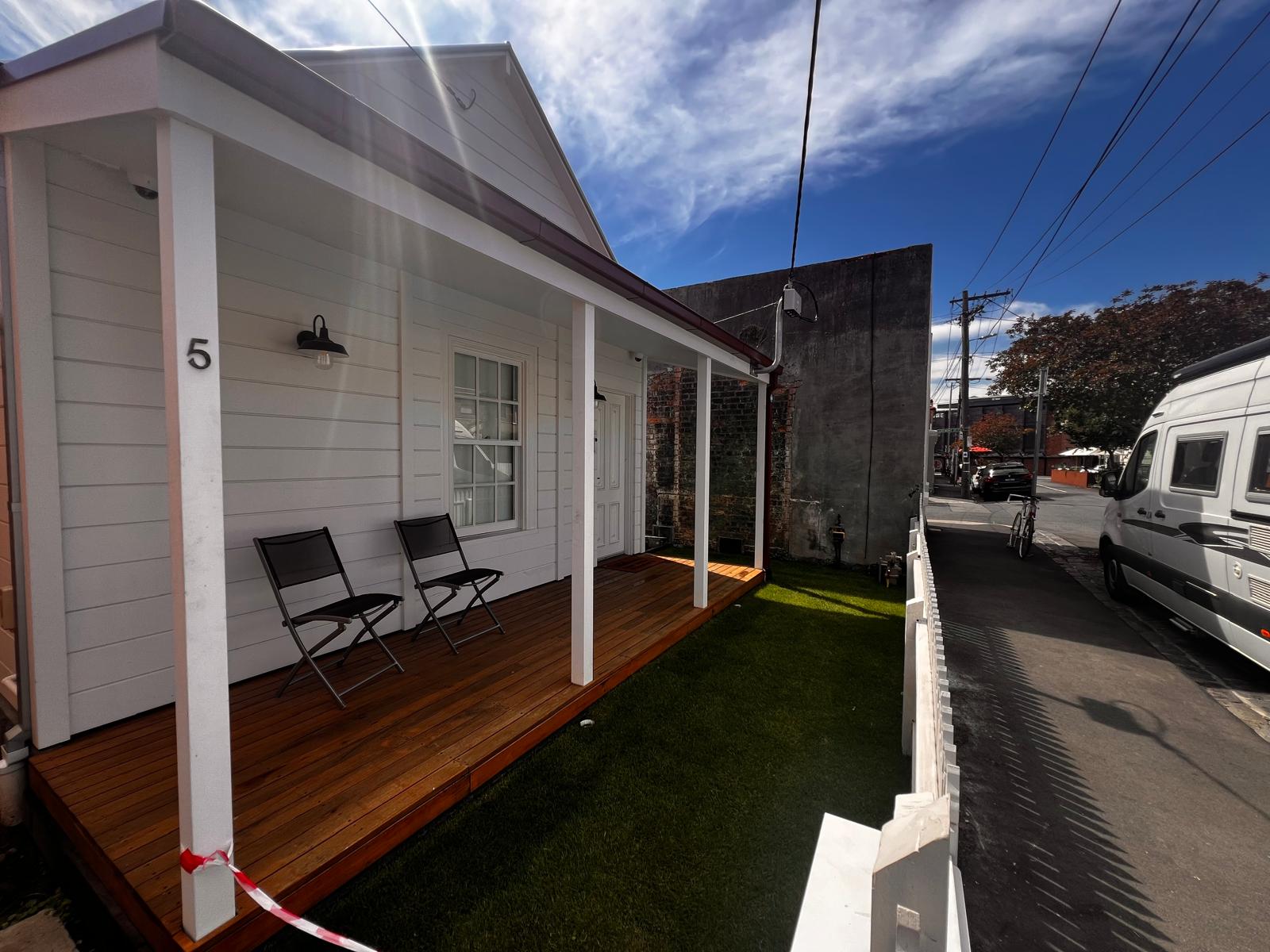 The restored Elford House at 5 Tranmere Street, Fitzroy North