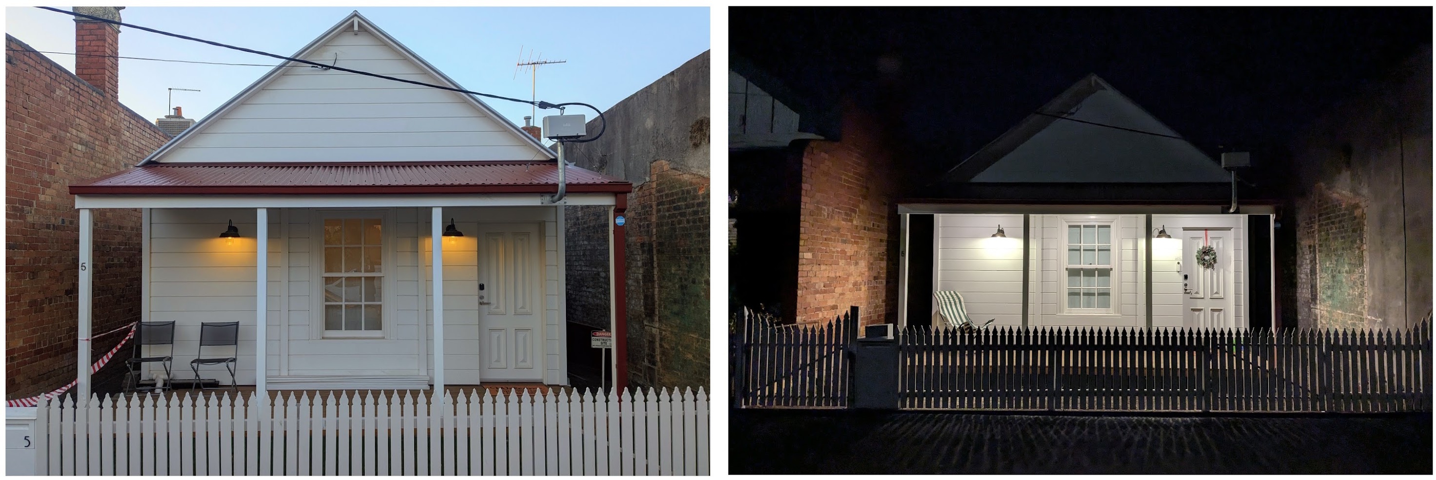 Final façade after restoration